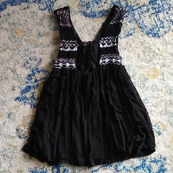 Free People - embroidered mini dress - Picture 2 of 4